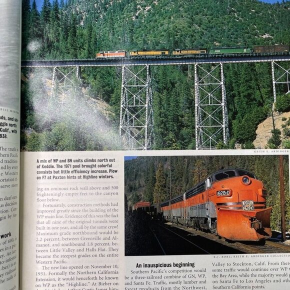 Trains Magazine of Railroading u January 1994 Vol 54 No 1 Californias Inside G - Picture 8 of 11